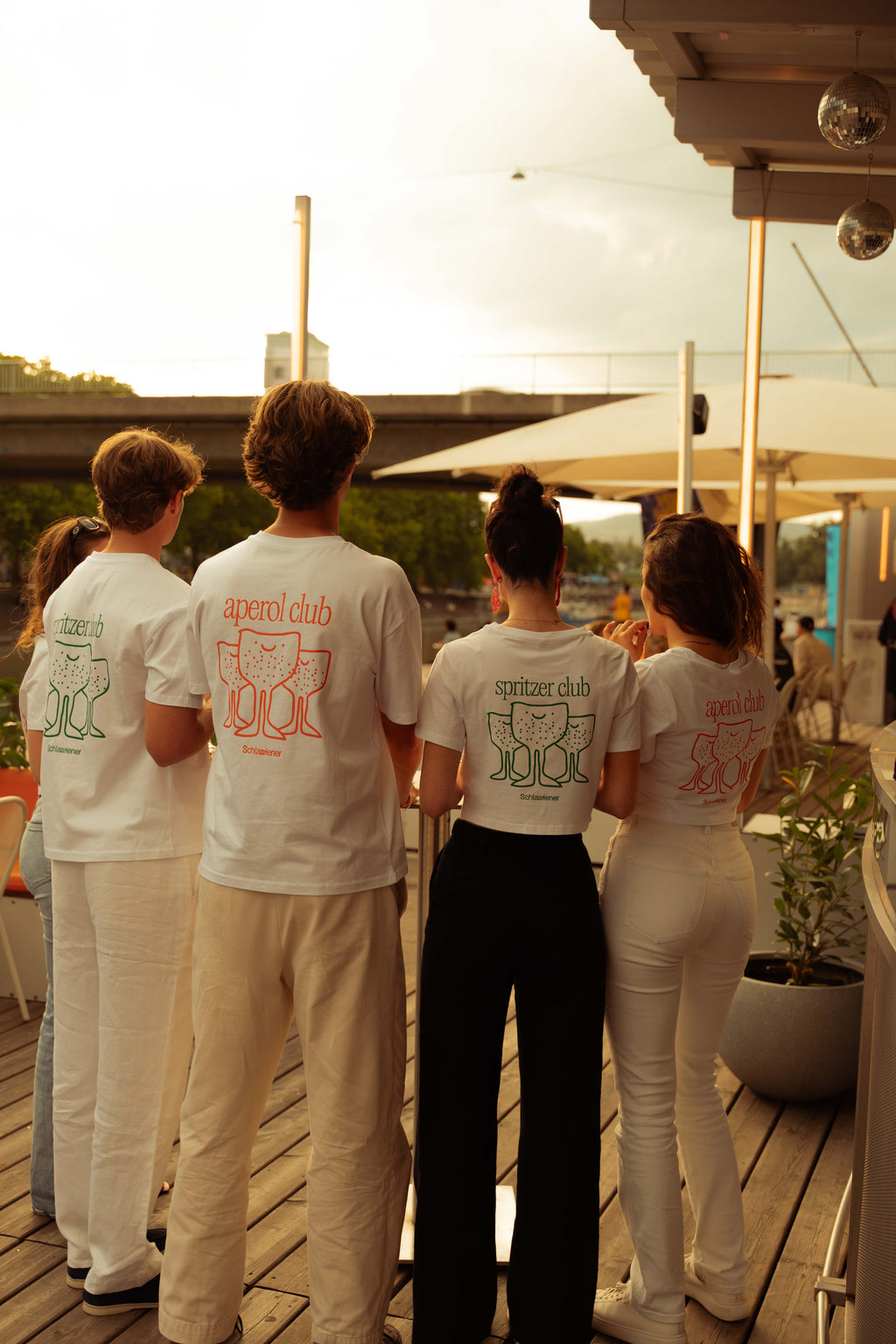 "Spritzer Club" Baby Tee