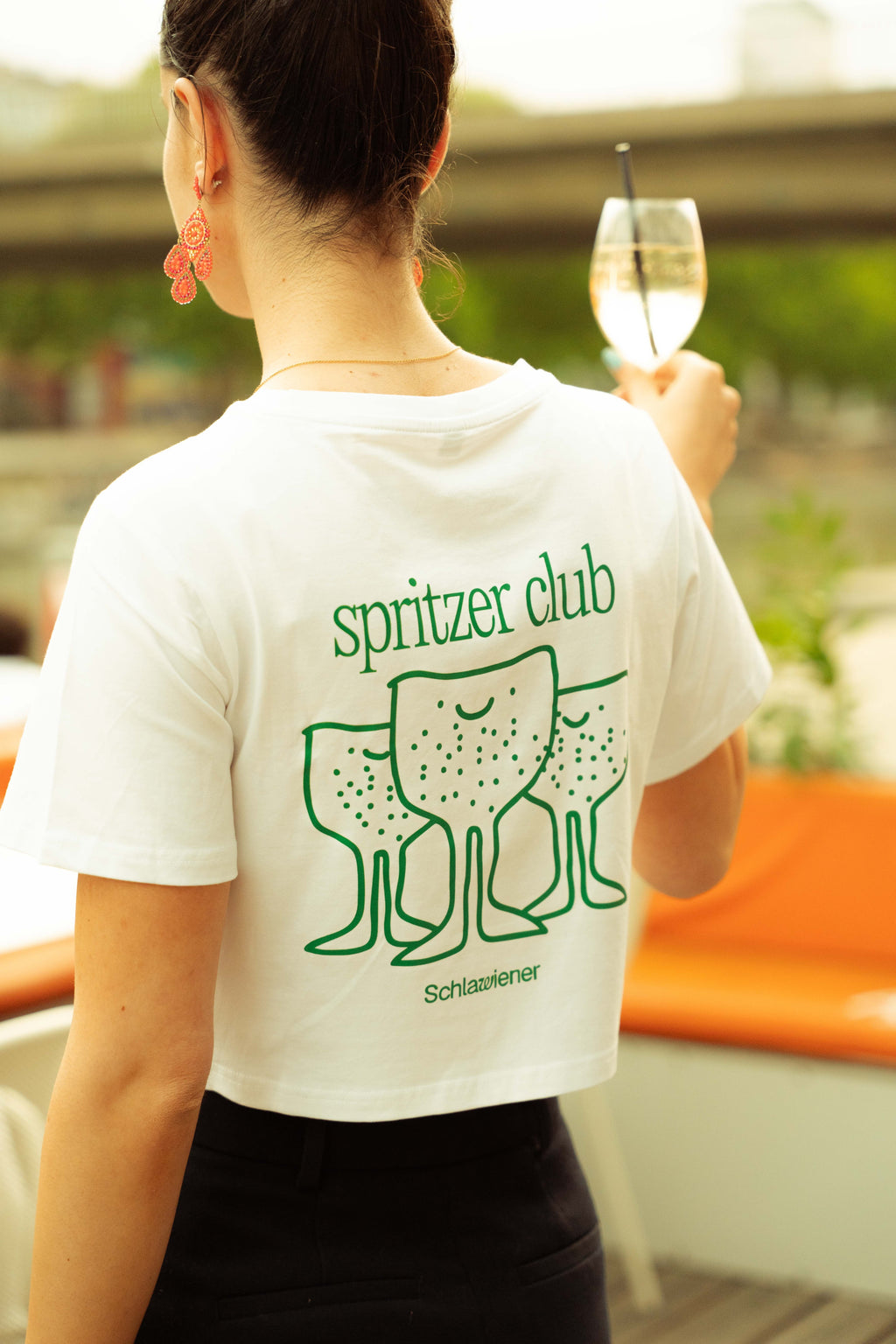"Spritzer Club" Baby Tee